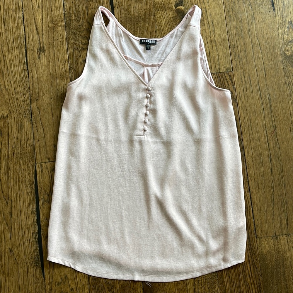 Express satin tank size M